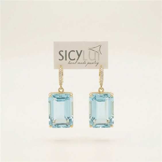 Orecchini Sicylui Donna in Argento OT76OR-CELESTE - OT76OR-CELESTE